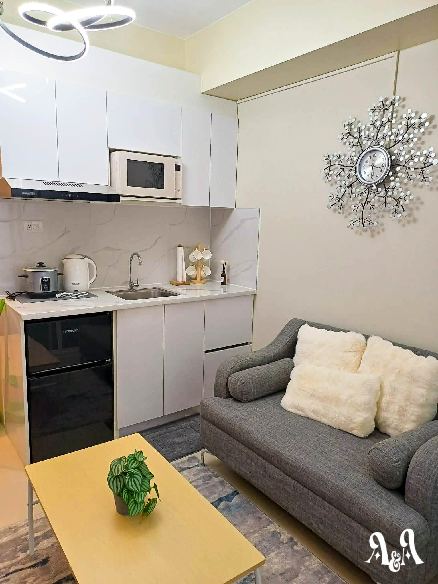 A&A Staycation Tagaytay - Cozy Condo Interior